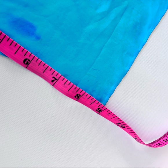 Silk Scarf Hand Made Art To Wear Signed 35 By 69 Inches Horses Dog Victorian - Picture 11 of 14